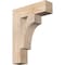 Ekena Millwork Westlake Block Smooth Bracket, Douglas Fir, 3 1/2"W x 14"D x 18"H BKT04X14X18WTL05SDF - alternate 1